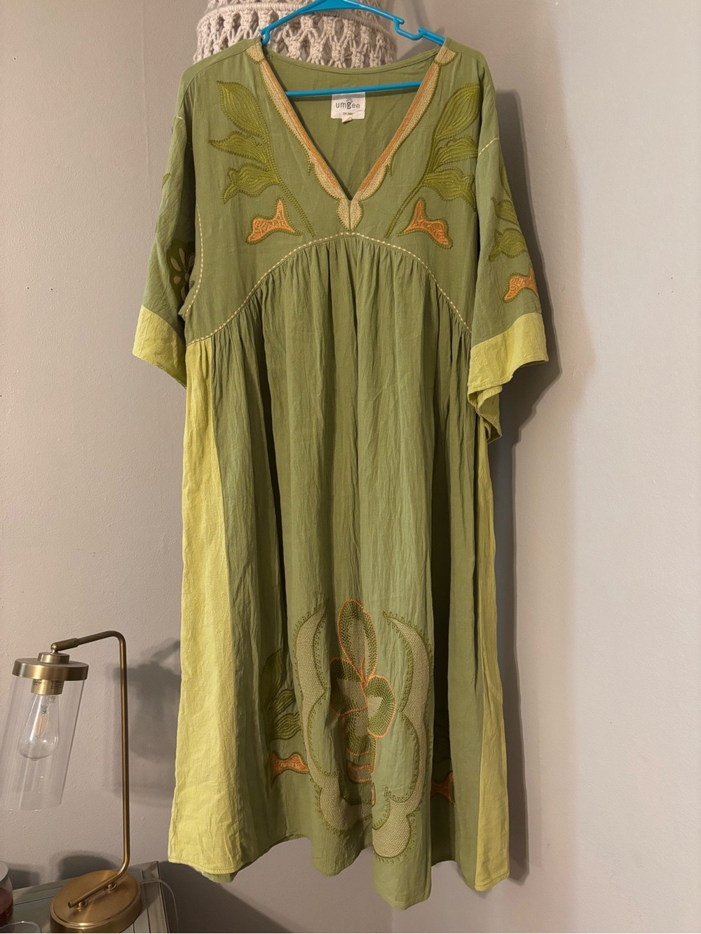 Umgee embroidered midi dress